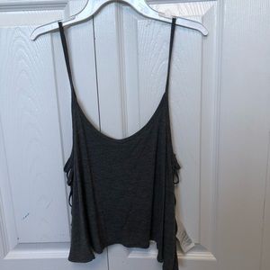 Abercrombie & Fitch open sides cropped tank